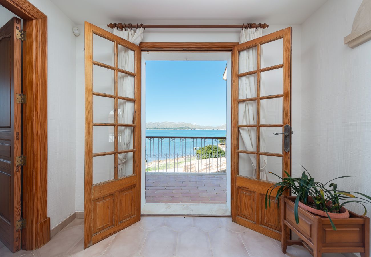 Villa in Alcudia - Es Mollet für 8 Personen mit Meerblick und Schwimmbad
