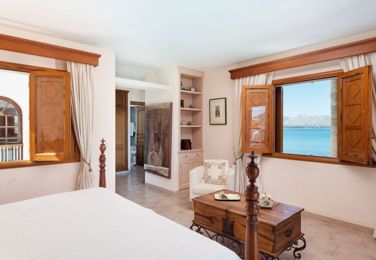 Villa in Alcudia - Es Mollet für 8 Personen mit Meerblick und Schwimmbad