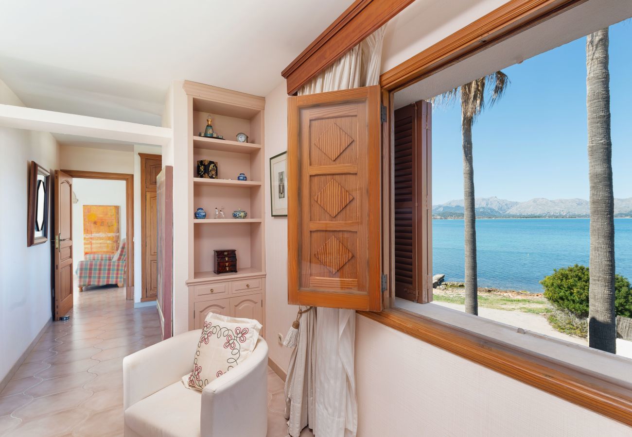Villa in Alcudia - Es Mollet für 8 Personen mit Meerblick und Schwimmbad