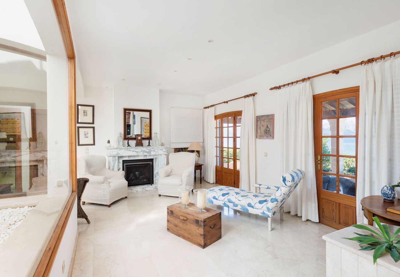 Villa in Alcudia - Es Mollet für 8 Personen mit Meerblick und Schwimmbad