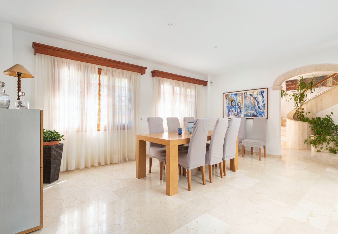 Villa in Alcudia - Es Mollet für 8 Personen mit Meerblick und Schwimmbad