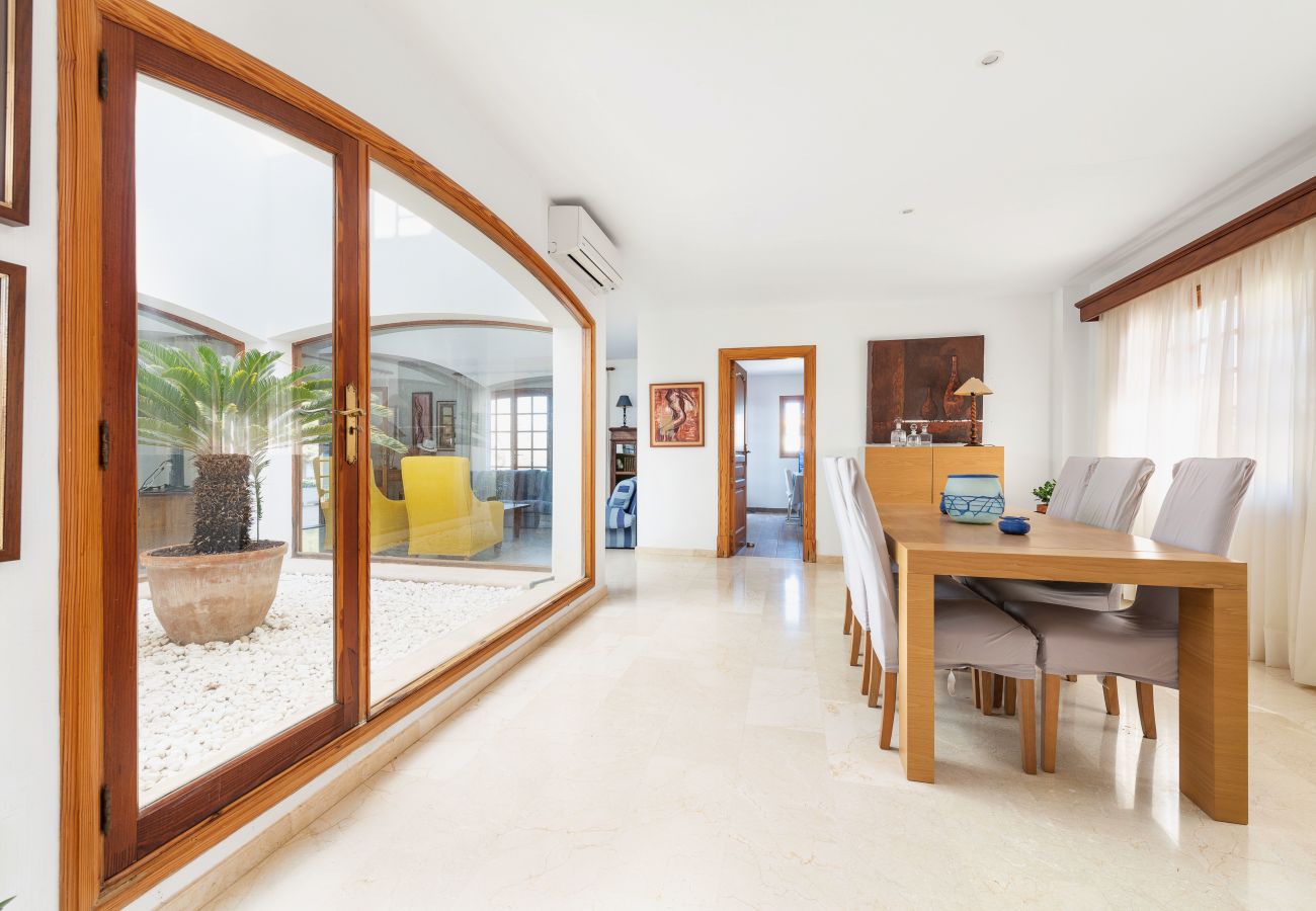 Villa in Alcudia - Es Mollet für 8 Personen mit Meerblick und Schwimmbad