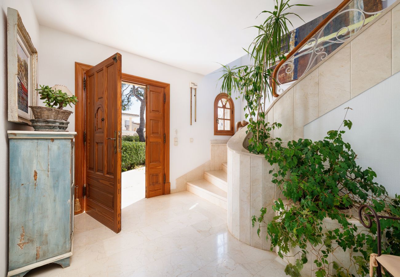 Villa in Alcudia - Es Mollet für 8 Personen mit Meerblick und Schwimmbad