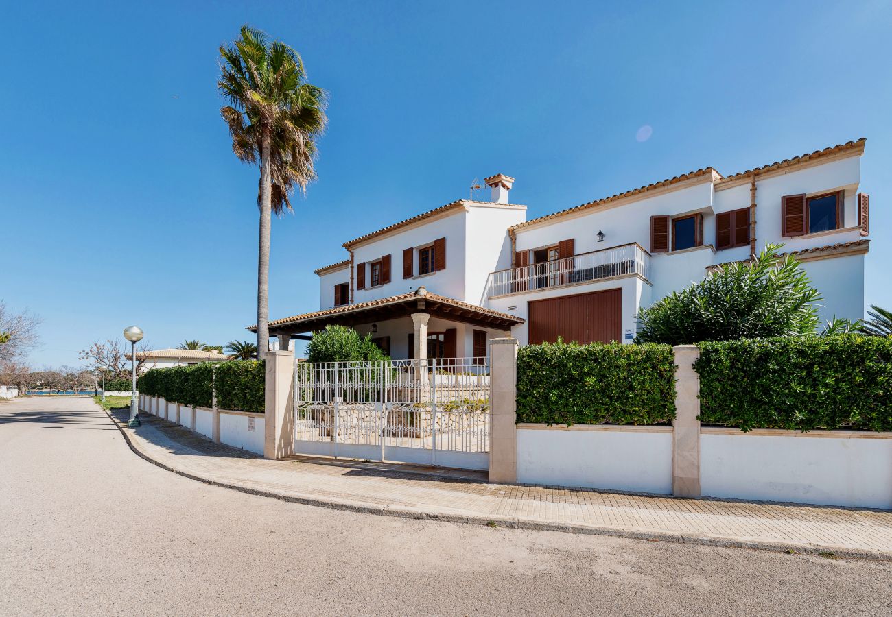 Villa in Alcudia - Es Mollet für 8 Personen mit Meerblick und Schwimmbad