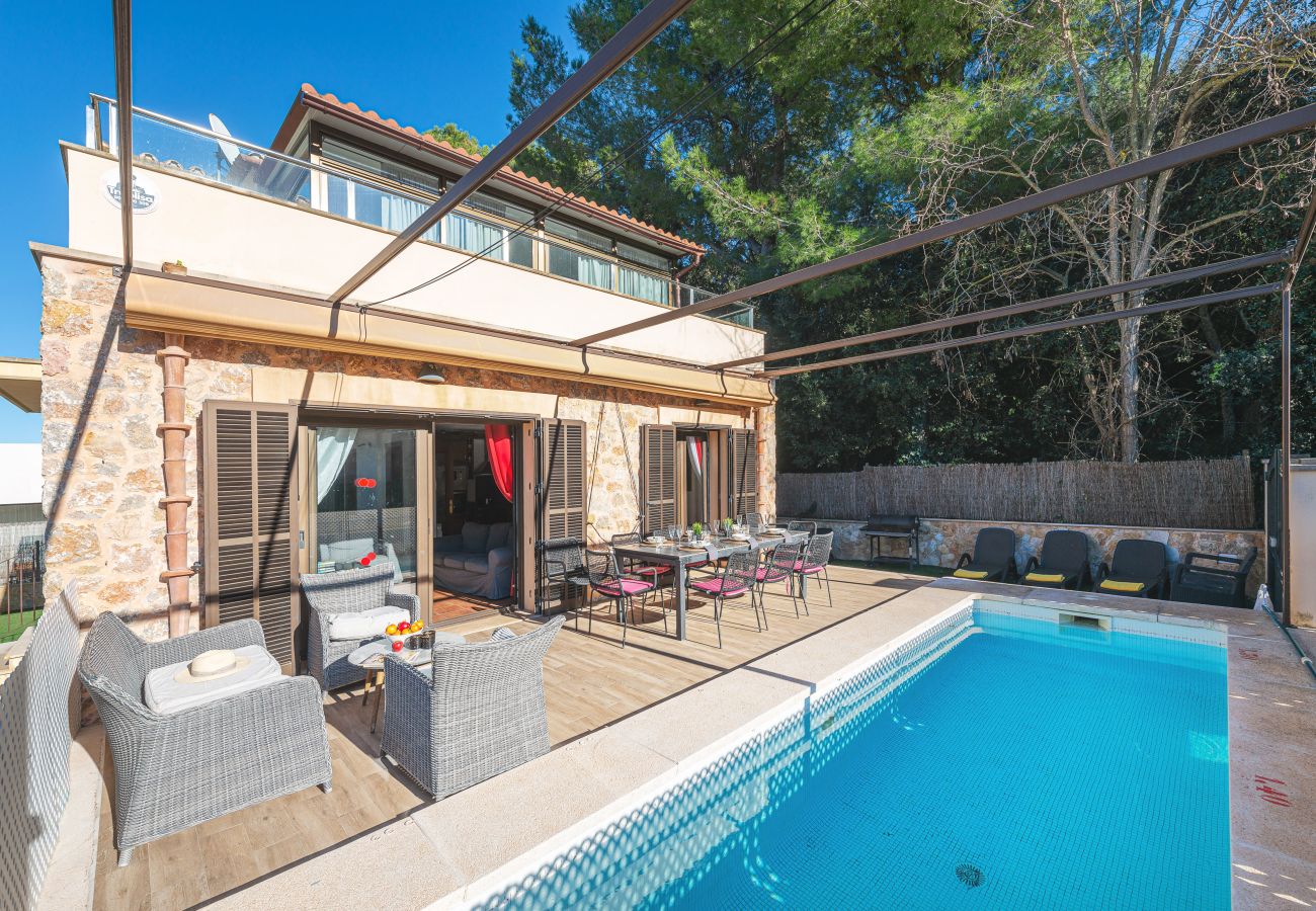 Villa in Alcudia - Villa Gabriela für 8 Personen mit Schwimmbad in Bonaire - Alcudia