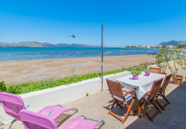 Villa in Alcudia - LA CALMA for 6 to 1m from the sea in Alcudia