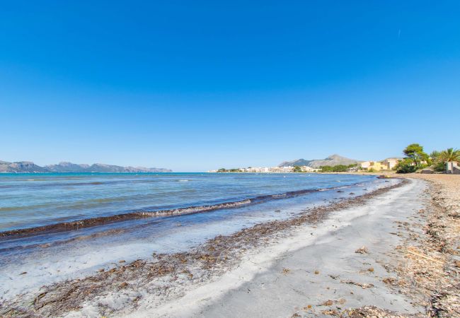 Villa in Alcudia - LA CALMA for 6 to 1m from the sea in Alcudia