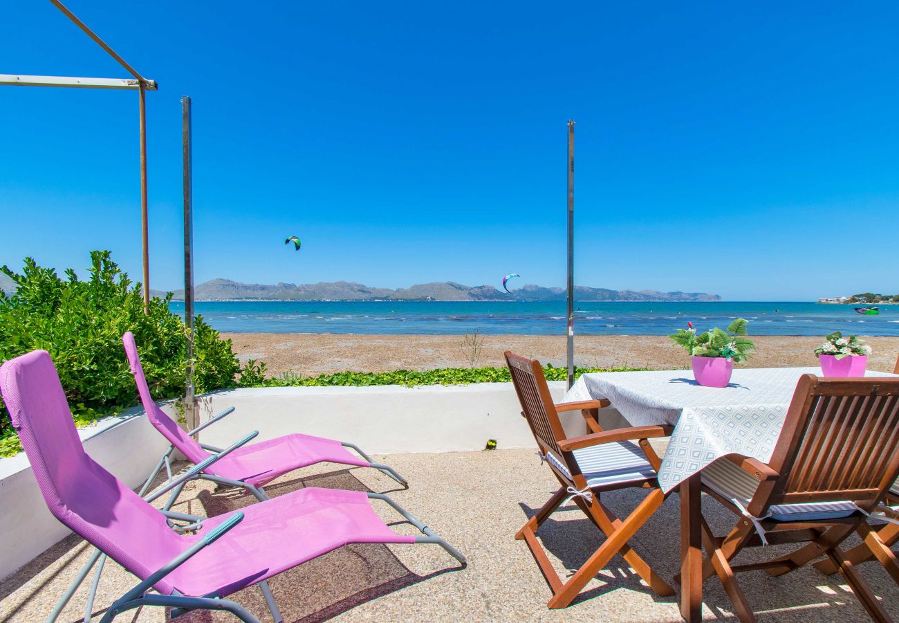 Villa in Alcudia - RAN DE MAR for 6 to 1m from the sea in Alcudia