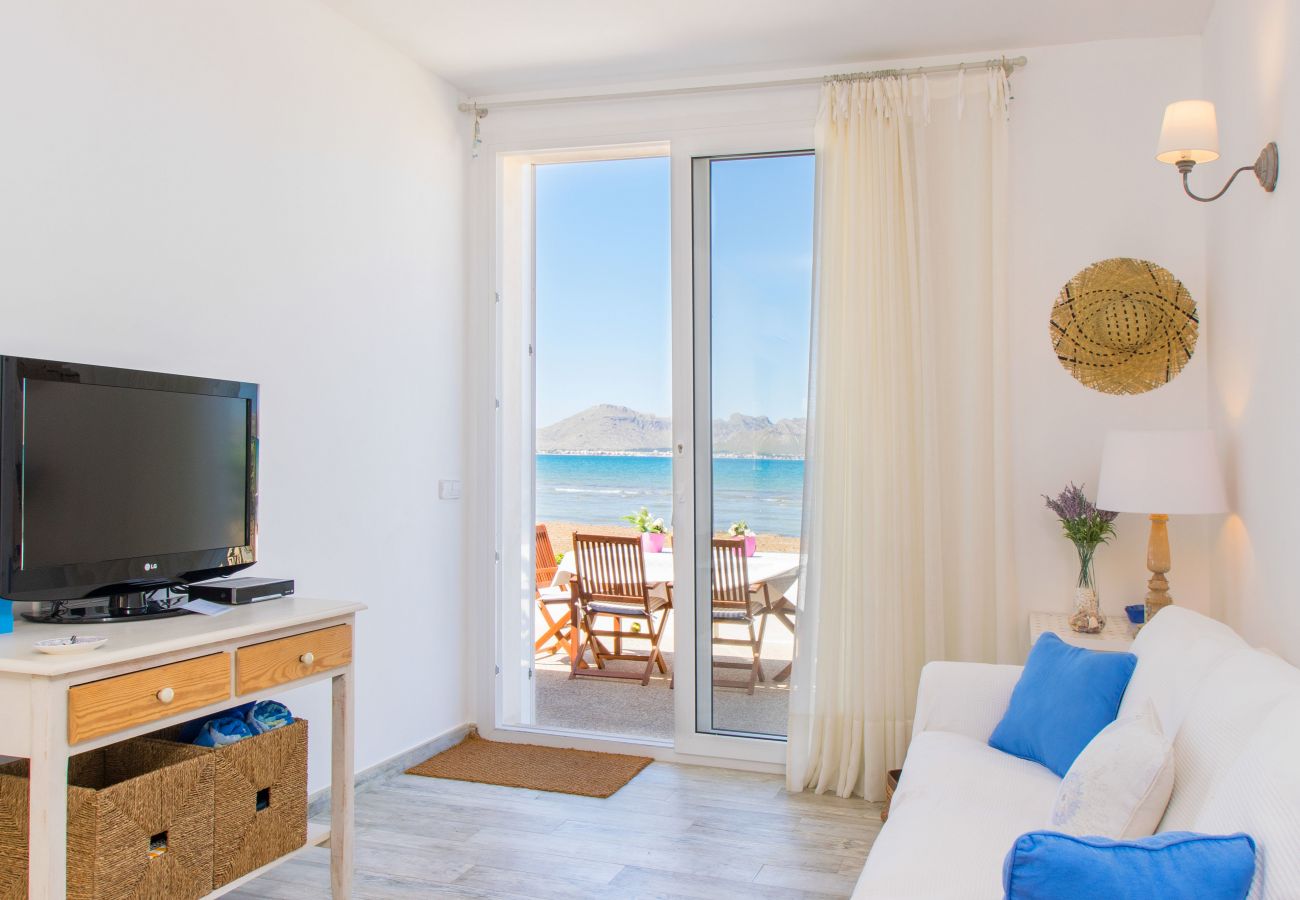 Villa in Alcudia - RAN DE MAR for 6 to 1m from the sea in Alcudia