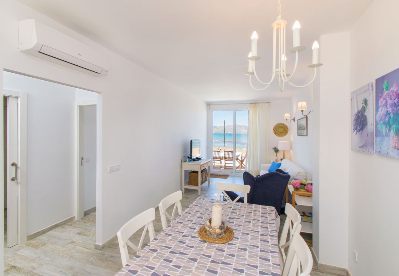 Villa in Alcudia - RAN DE MAR for 6 to 1m from the sea in Alcudia