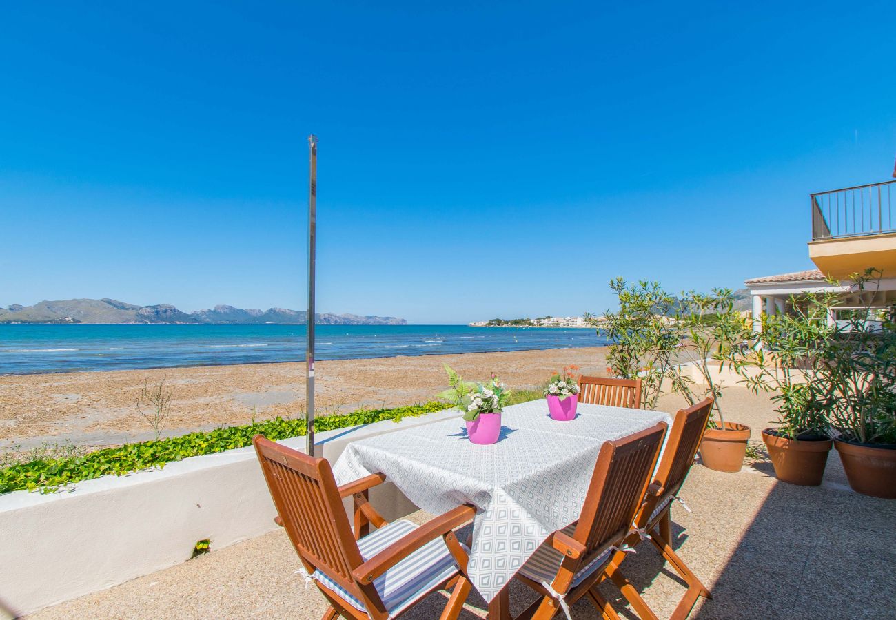 Villa in Alcudia - LA CALMA for 6 to 1m from the sea in Alcudia