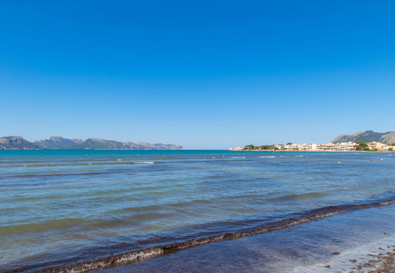 Villa in Alcudia - RAN DE MAR for 6 to 1m from the sea in Alcudia