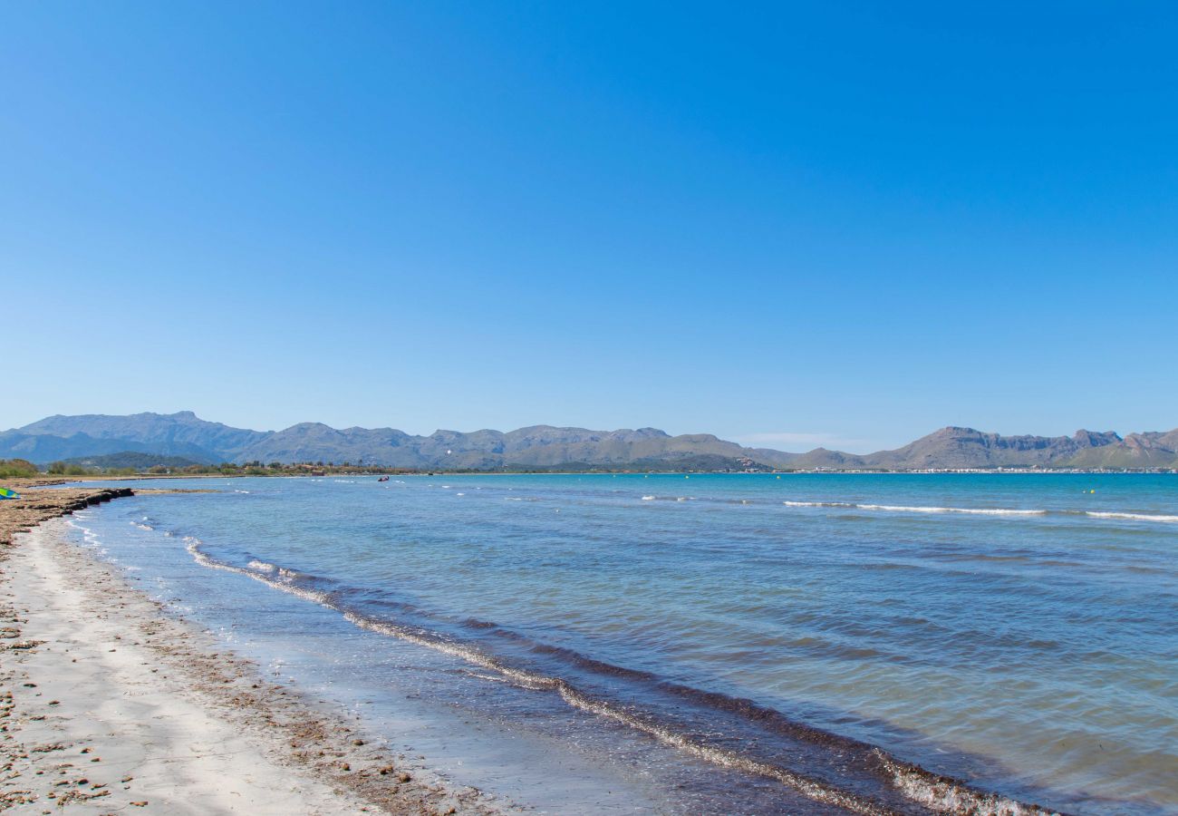 Villa in Alcudia - RAN DE MAR for 6 to 1m from the sea in Alcudia