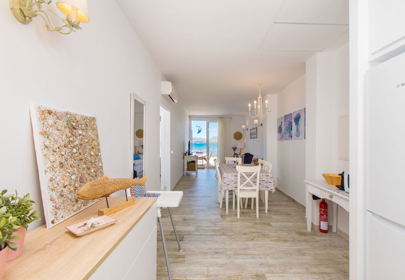 Villa in Alcudia - RAN DE MAR for 6 to 1m from the sea in Alcudia