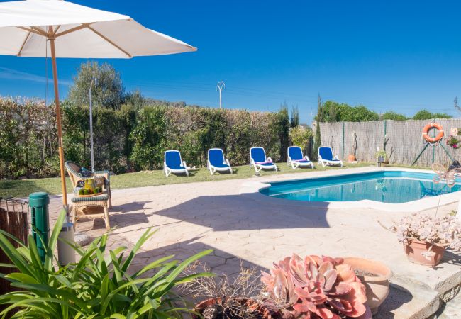  in Port de Pollença - JESUS Finca for 5 with Pool in Alcudia