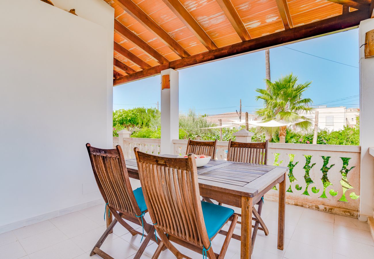 Villa in Alcudia - Villa Can Franck  for 6 people in Alcudia. AC and free WiFi