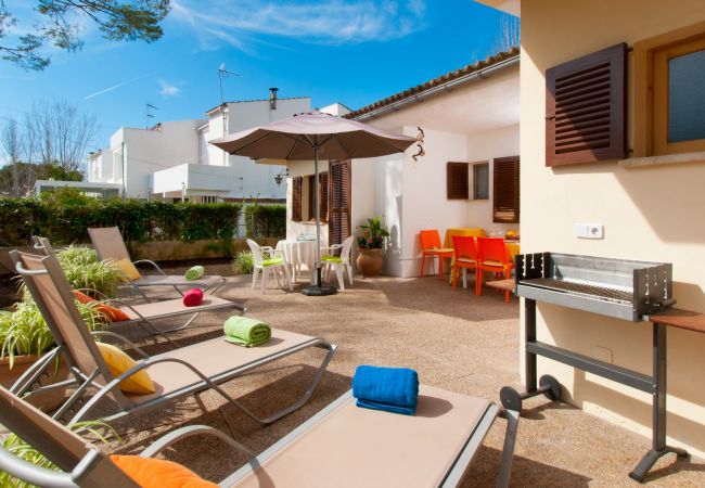 Villa in Port d´Alcudia - CORA House for 6 people 200 meters from the beach of Alcudia