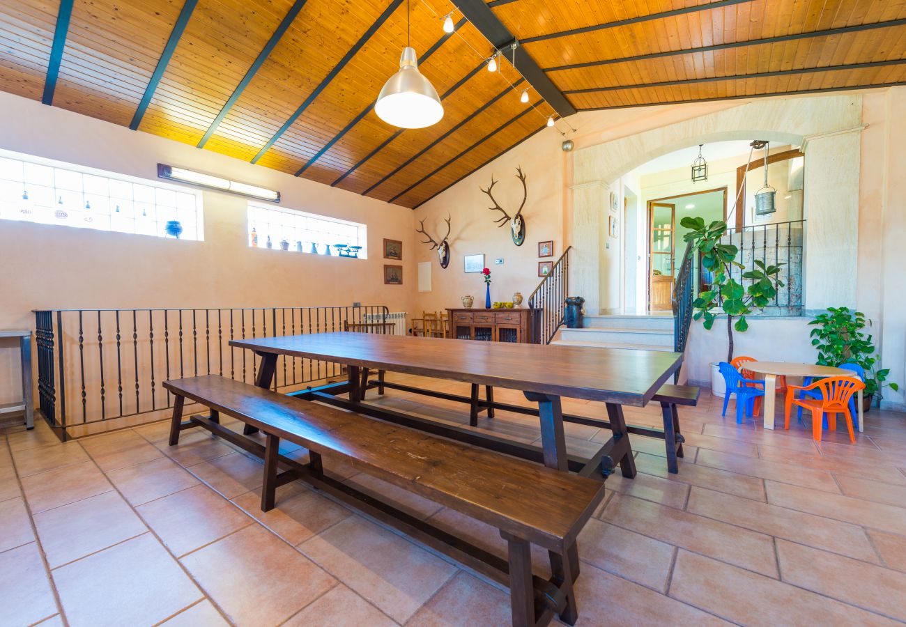 Country house in Palma de Mallorca - CAN VALERO for 12 people in Palma with Swimming pool