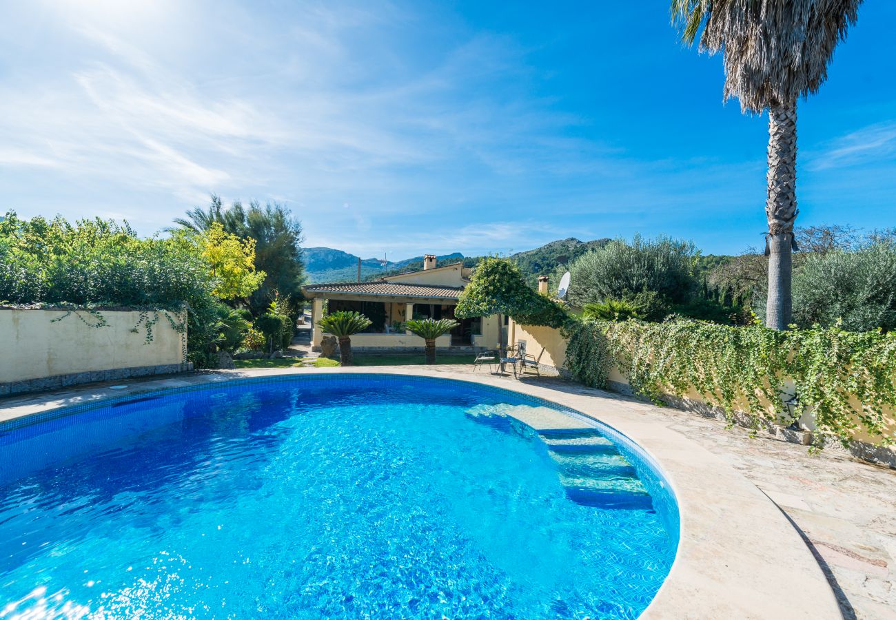 Country house in Pollensa - SORT LLARGA :) Villa in Pollensa for 6 people