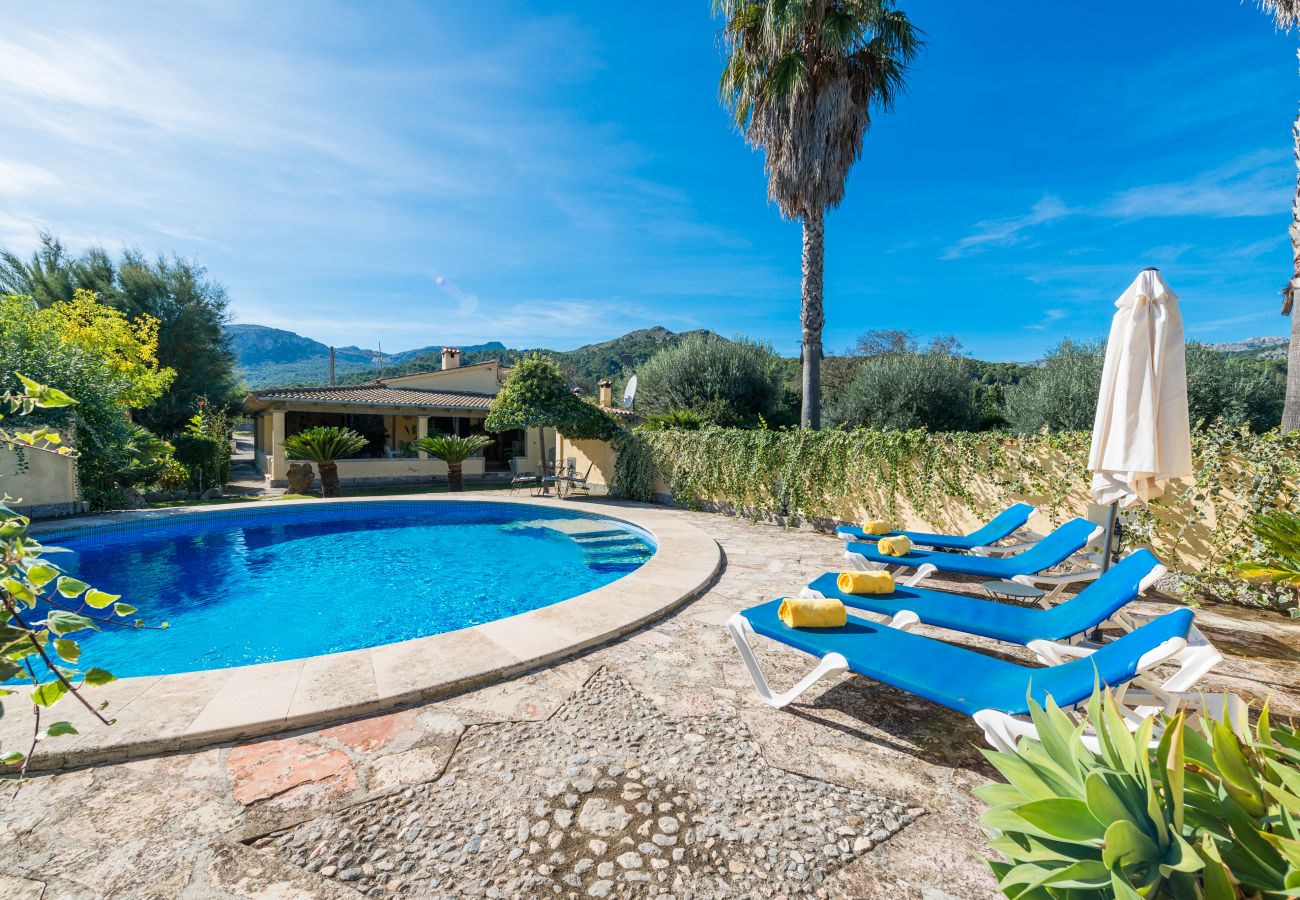 Country house in Pollensa - SORT LLARGA :) Villa in Pollensa for 6 people