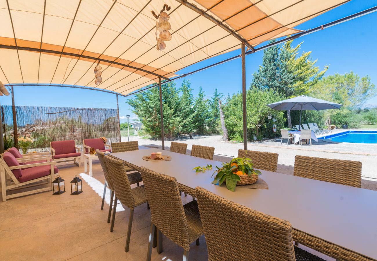 Country house in Sineu - SON PALANCA:)Traditional country house for 10 people in Sineu