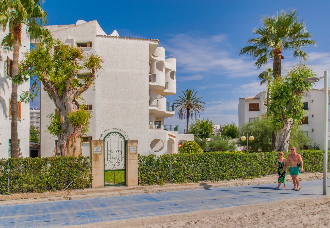 Apartment in Alcudia - CARABELA BEACH for 4 with pool 10 m from the beach