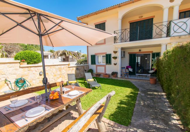 Townhouse in Capdepera - LA PERGOLA House 350m from the beach