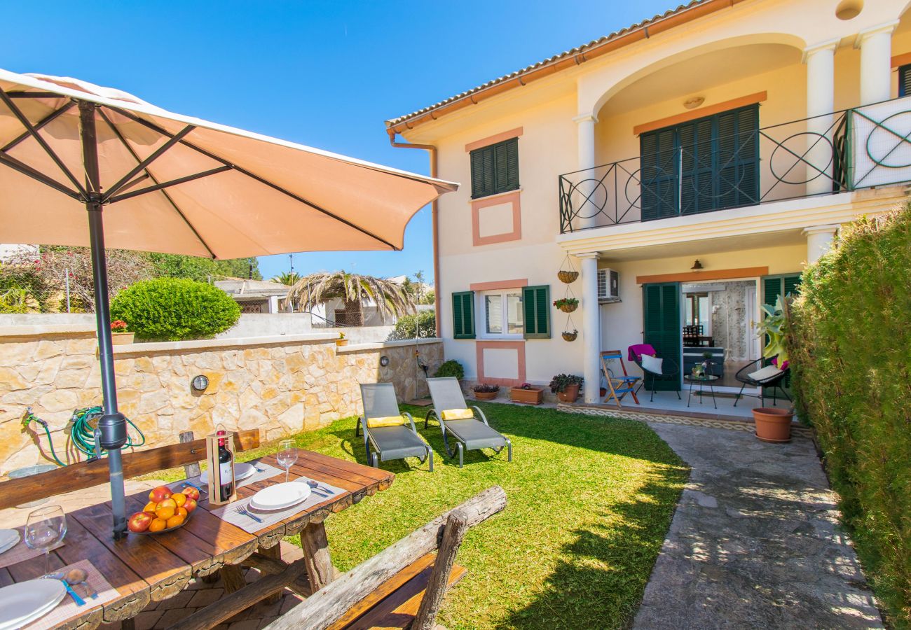 Townhouse in Capdepera - LA PERGOLA House 350m from the beach