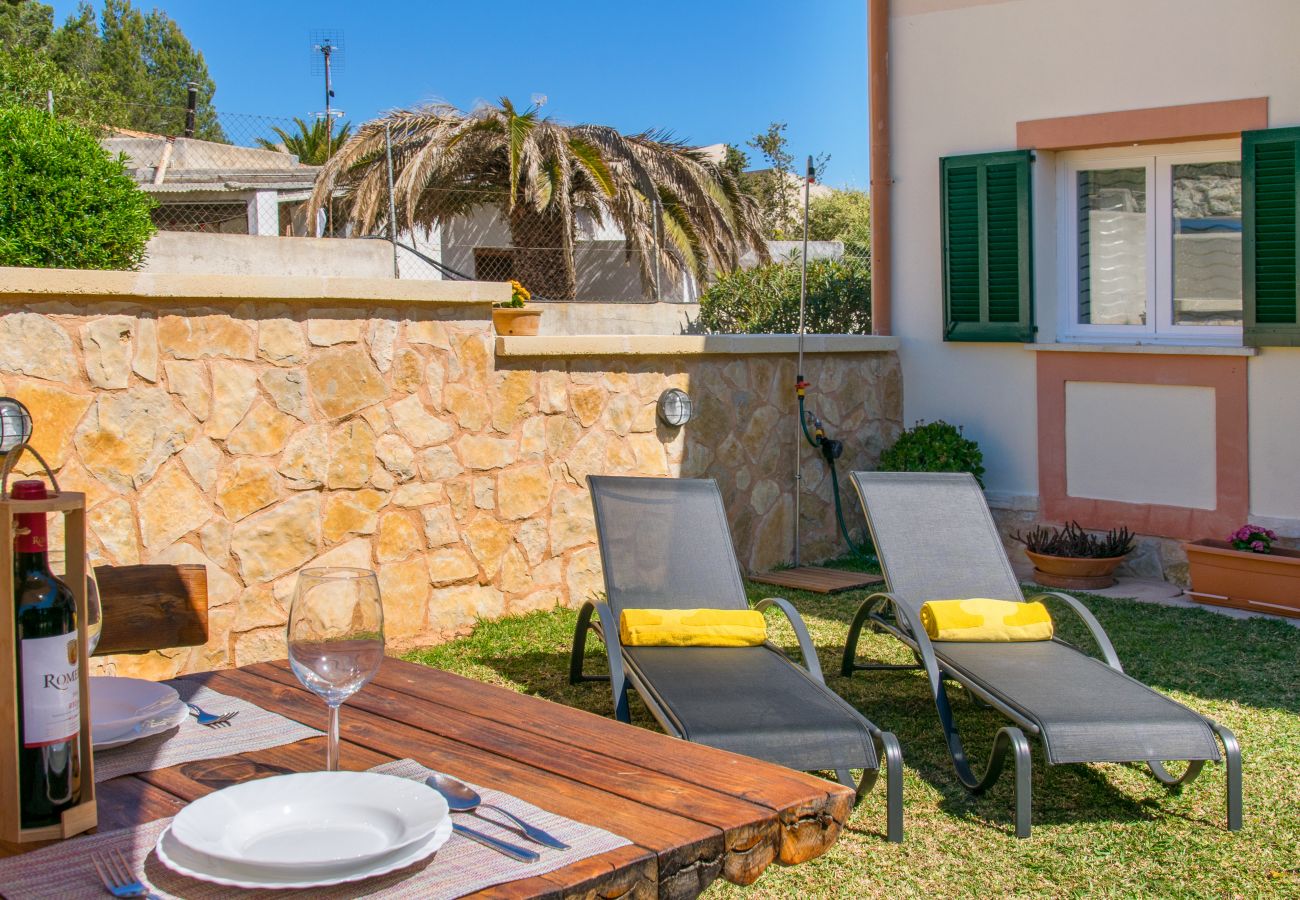 Townhouse in Capdepera - LA PERGOLA House 350m from the beach