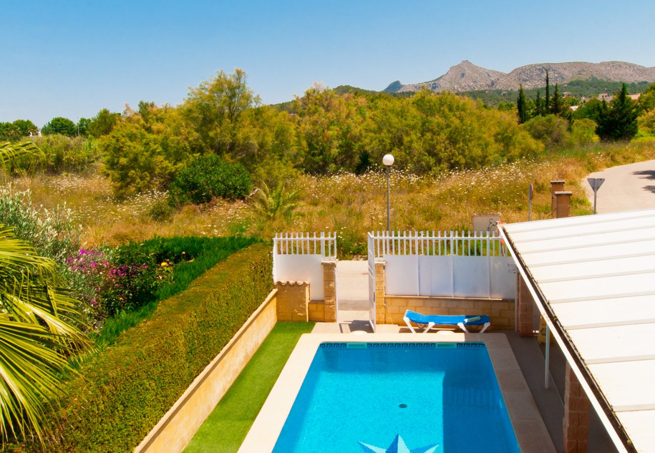 Villa in Alcudia - ESTRELLA AZULHouse for 8 with pool in Puerto de Alcudia