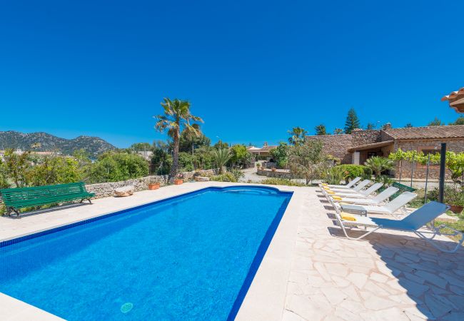 Villa in Cala Bona - GALARDO Finca for 6 to 150m from the beach in Port Verd