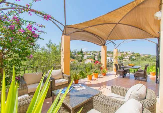 Townhouse in Cala Romantica - Casa Alegria 4+2 House 350m from Cala Romantica for 4+2 people