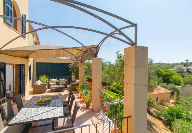 Townhouse in Cala Romantica - Casa Alegria 4+2 House 350m from Cala Romantica for 4+2 people