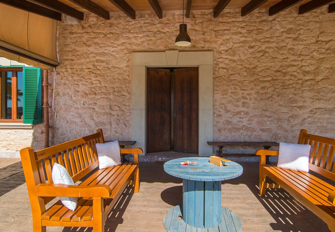 Country house in Santanyi - IKAT S´Hort D´en Bonet Finca for 8 in Santanyi with pool 
