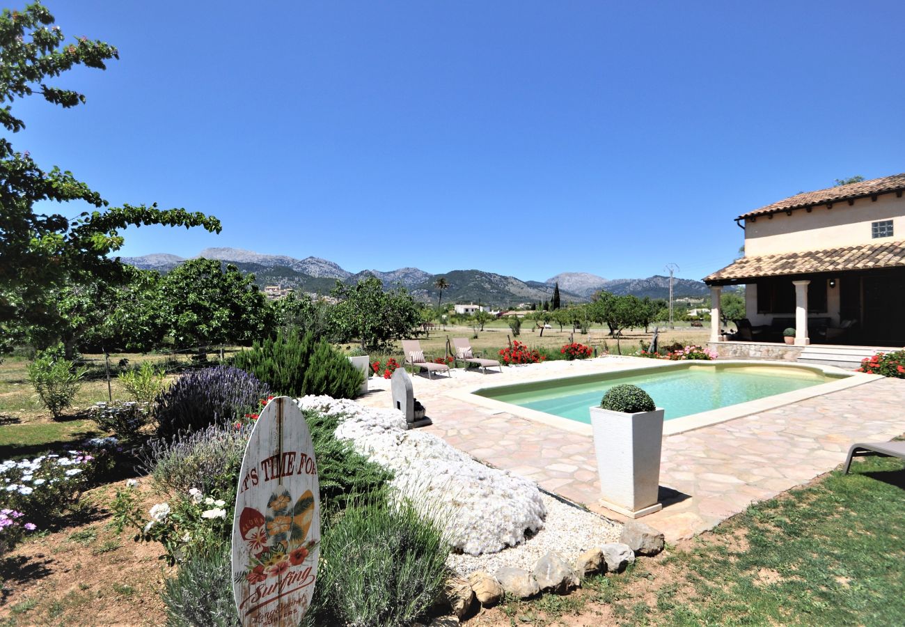 Country house in Selva - SON RUBI Finca for 7 in Selva with Pool