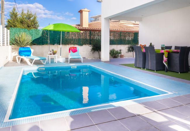  in Can Picafort -  LEVANTE House for 5 with pool in Can Picafort 290 m from the beach 