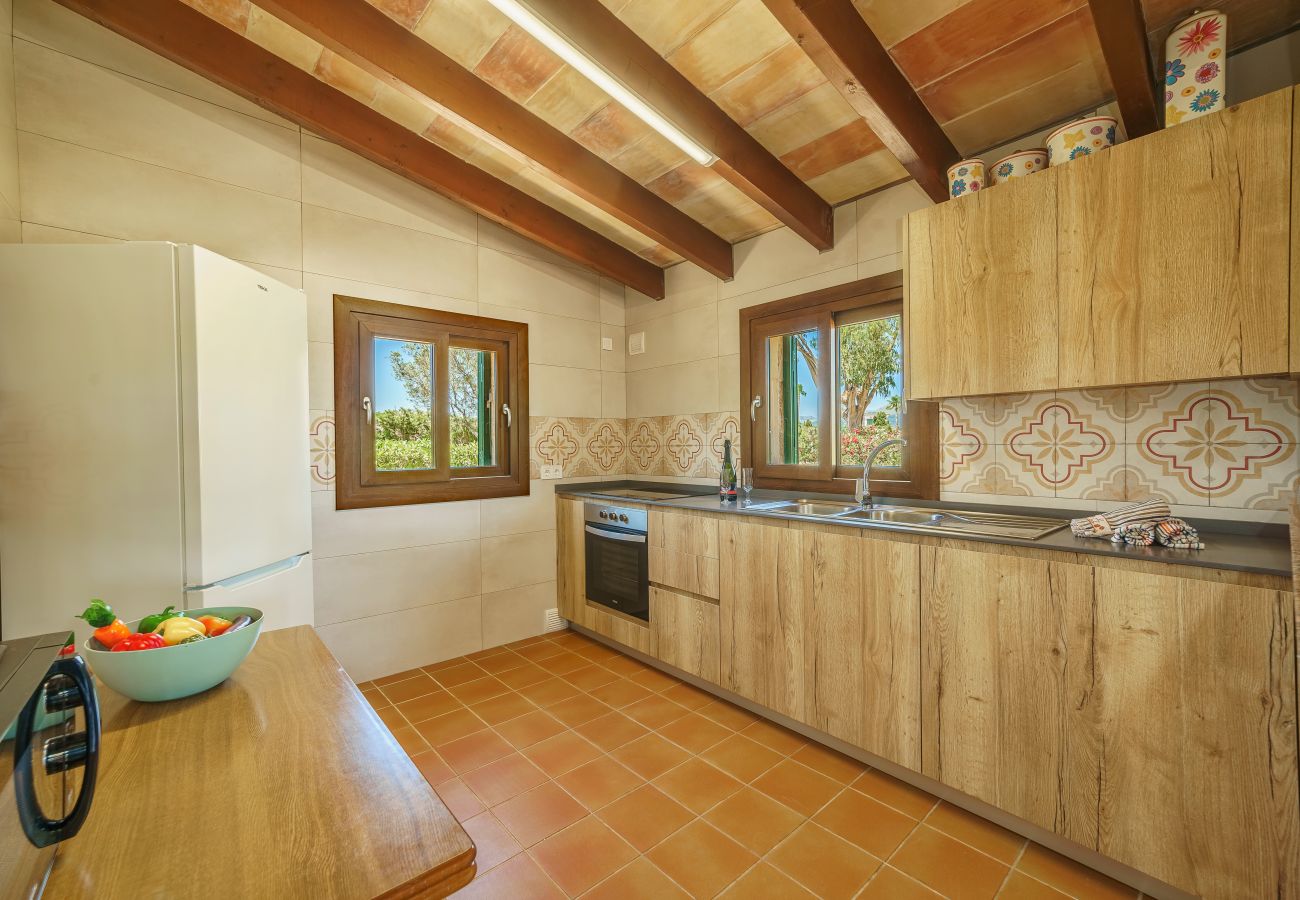 Country house in Port de Pollença - ROTES Finca for 6 with pool in Pollensa 250 m from the beach