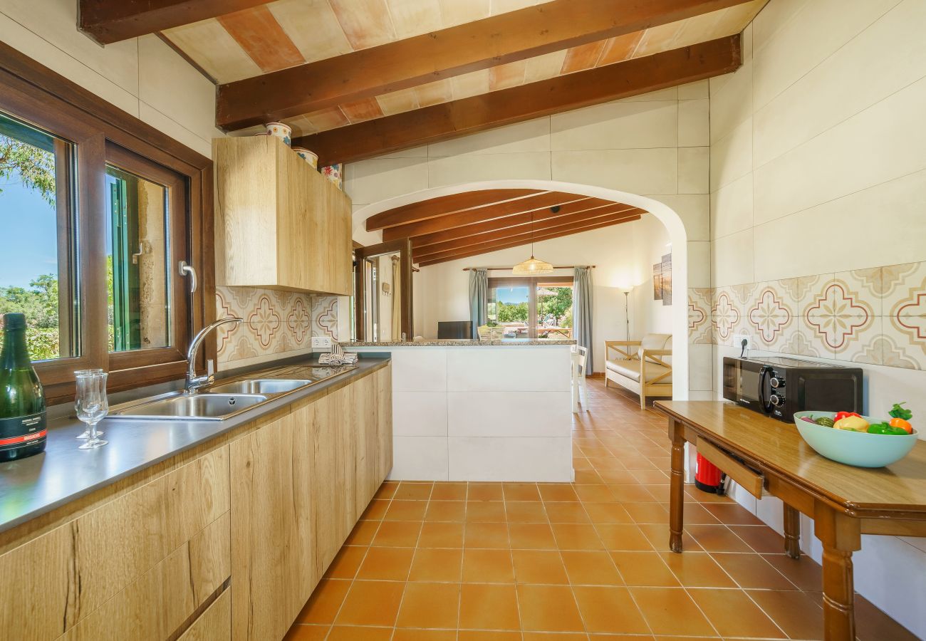 Country house in Port de Pollença - ROTES Finca for 6 with pool in Pollensa 250 m from the beach