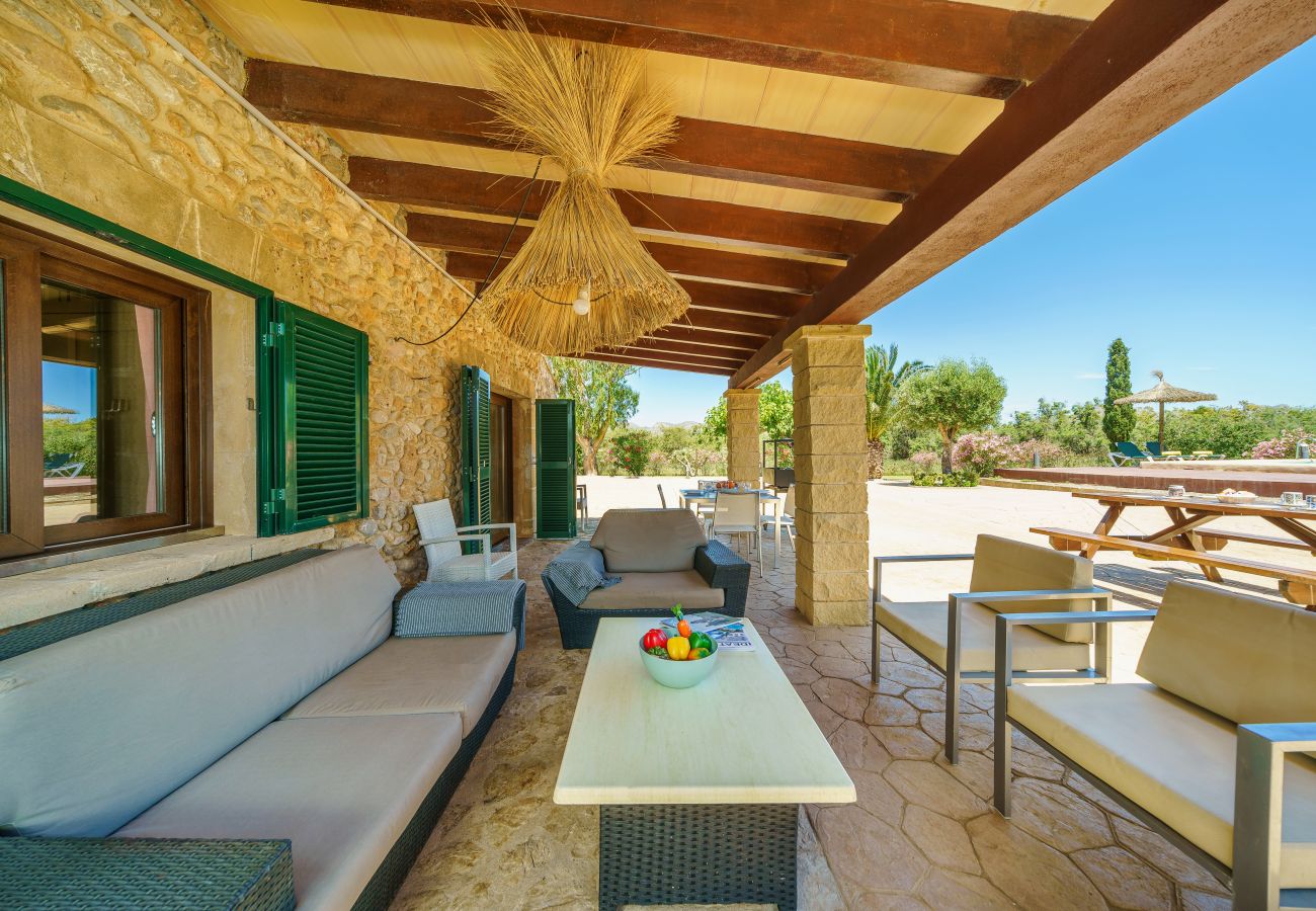 Country house in Port de Pollença - ROTES Finca for 6 with pool in Pollensa 250 m from the beach