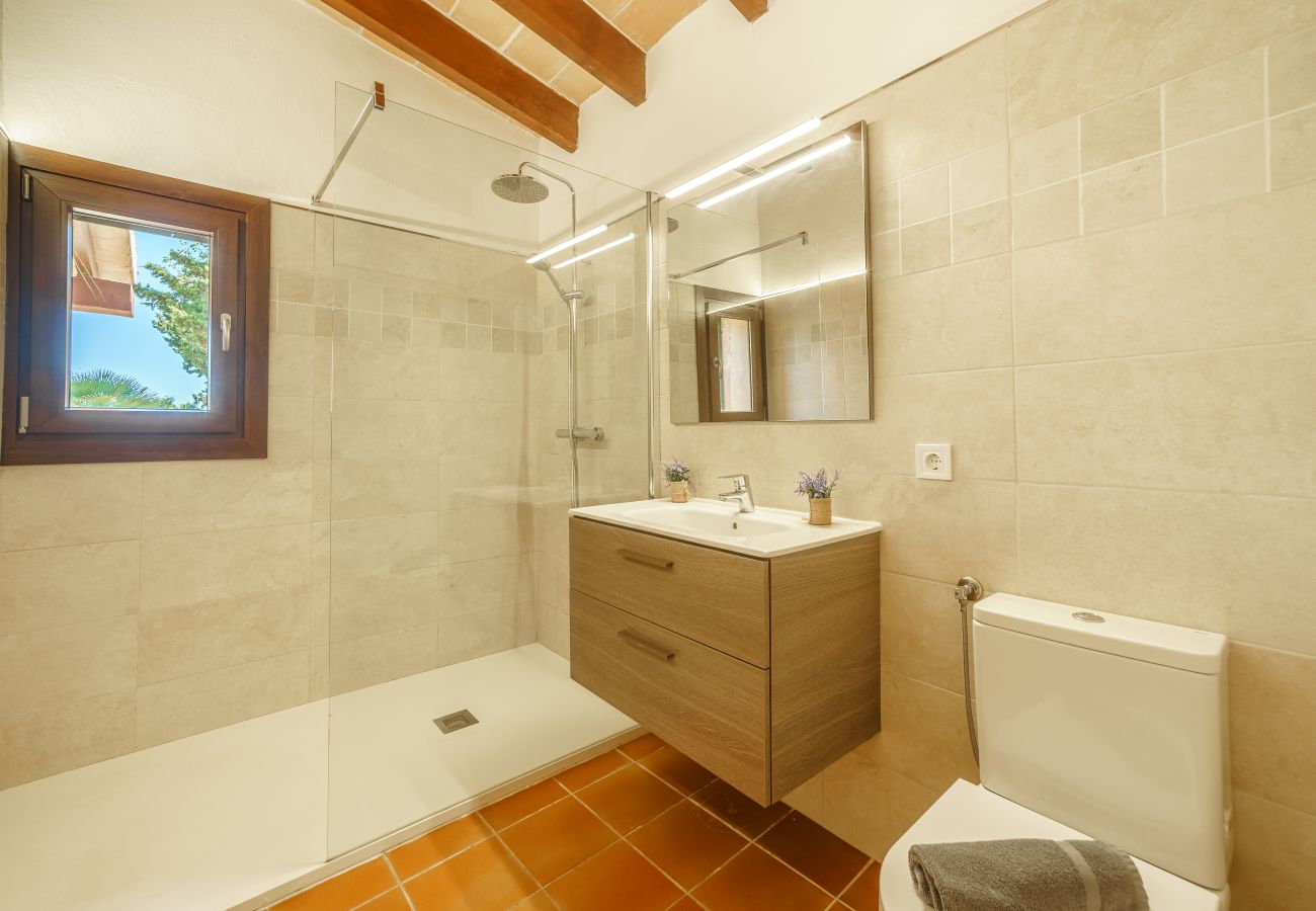 Country house in Port de Pollença - ROTES Finca for 6 with pool in Pollensa 250 m from the beach