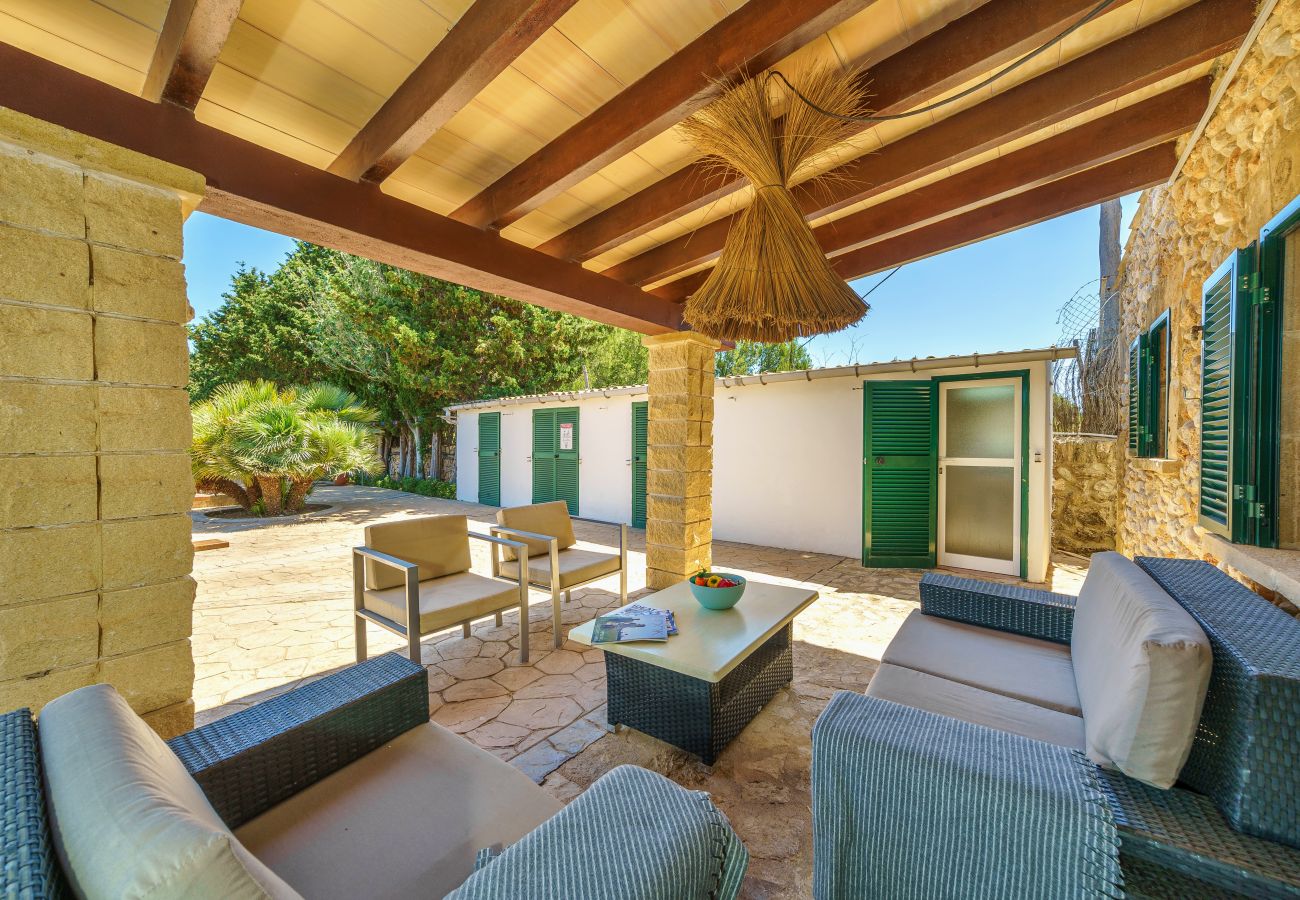 Country house in Port de Pollença - ROTES Finca for 6 with pool in Pollensa 250 m from the beach