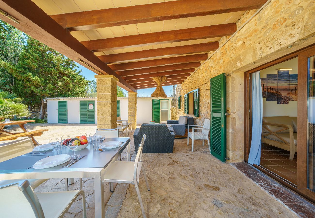 Country house in Port de Pollença - ROTES Finca for 6 with pool in Pollensa 250 m from the beach
