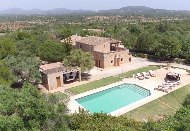  in Santanyi - ES FIGUERAL Finca for 8 in Santanyi with pool