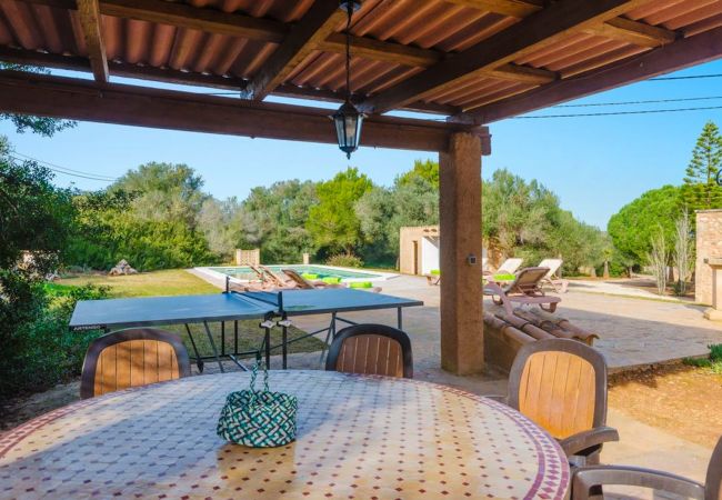 Country house in Santanyi - ES FIGUERAL Finca for 8 in Santanyi with pool