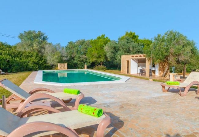 Country house in Santanyi - ES FIGUERAL Finca for 8 in Santanyi with pool