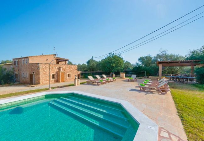 Country house in Santanyi - ES FIGUERAL Finca for 8 in Santanyi with pool