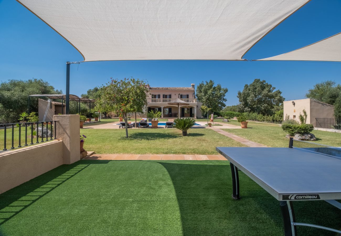 Country house in Muro - Vela 1 Finca for 8 with pool in Playas de Muro