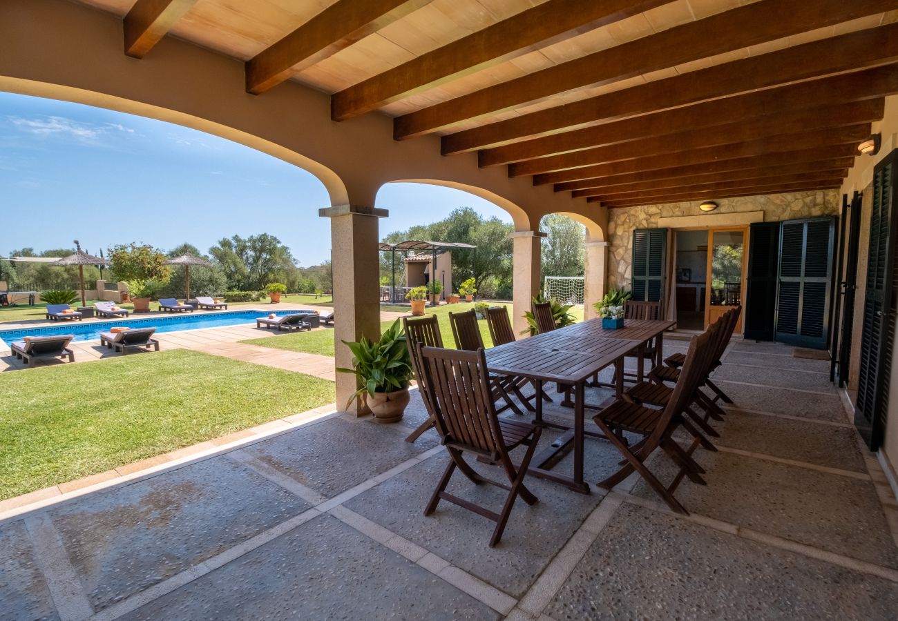 Country house in Muro - Vela 1 Finca for 8 with pool in Playas de Muro