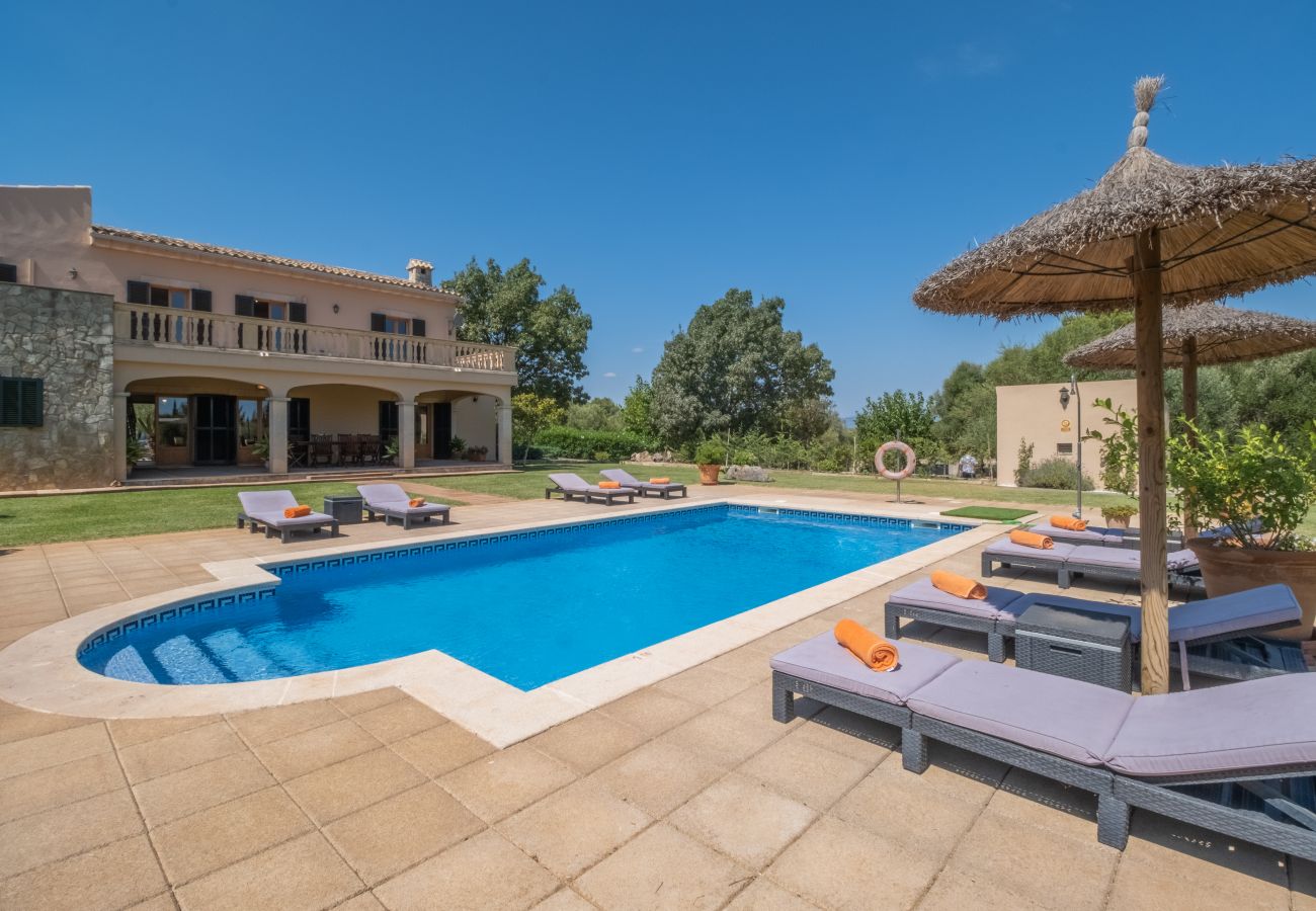 Country house in Muro - Vela 1 Finca for 8 with pool in Playas de Muro