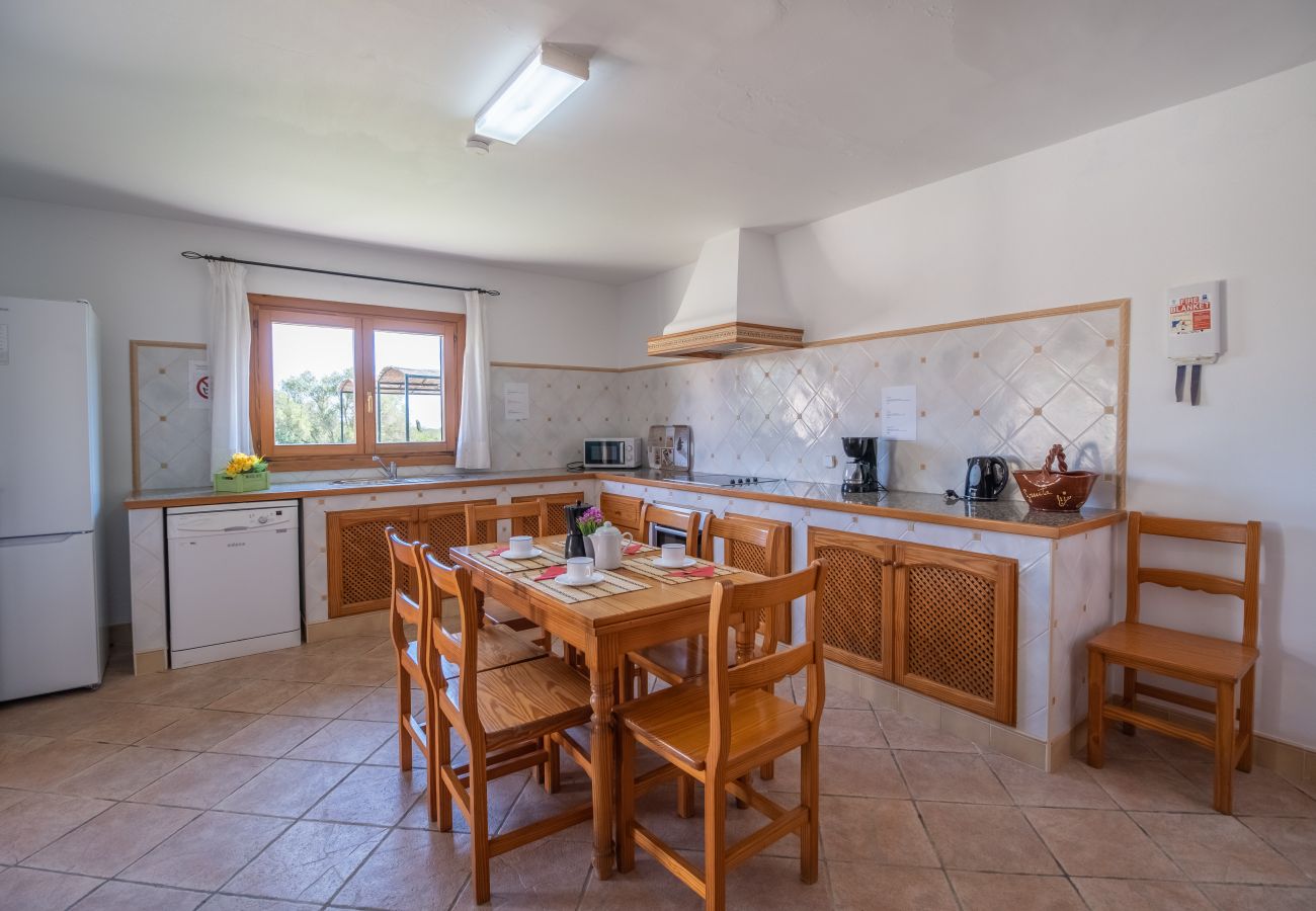 Country house in Muro - Vela 1 Finca for 8 with pool in Playas de Muro